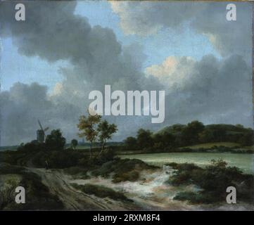 Jacob van Ruisdael - Grainfields Jacob van Ruisdael: Niederländisch, Haarlem 1628/29–1682 Amsterdam Mitte oder Ende der 1660er Jahre; Stockfoto