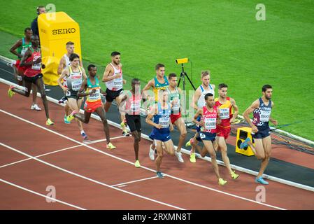 Männer 1500 Meter bei der Londoner Leichtathletik-Weltmeisterschaft 2017 Stockfoto