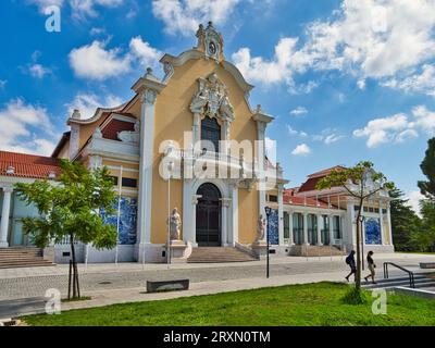 Pavilhao Carlos Lopes, Parque Eduardo VII, Edward VII Park, Lissabon, Portugal Stockfoto