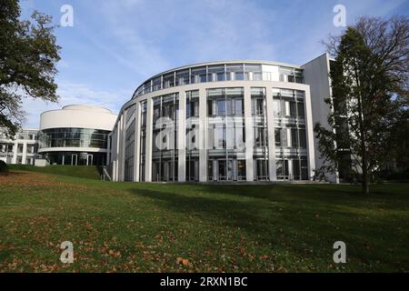 "Hamburg, Deutschland - 10 24 2013" internationaler Seegerichtshof Stockfoto