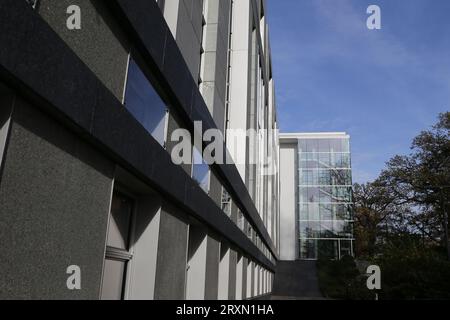 "Hamburg, Deutschland - 10 24 2013" internationaler Seegerichtshof Stockfoto
