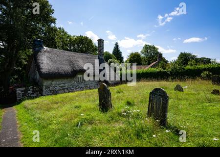 BUCKLAND IN DER MOOR ST.PETERS KIRCHE Stockfoto