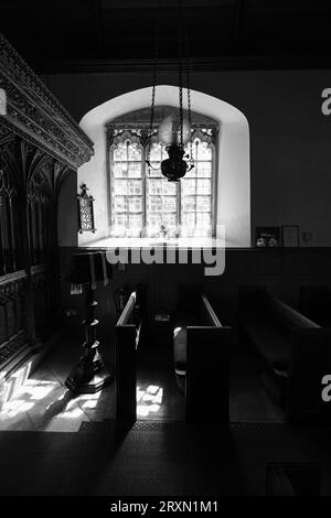 BUCKLAND IN DER MOOR ST.PETERS KIRCHE Stockfoto