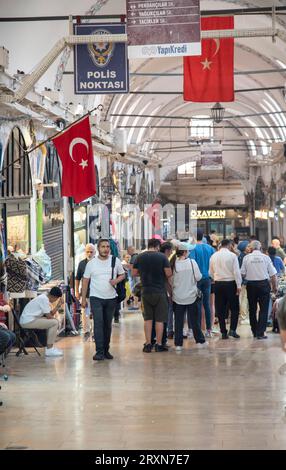 Der große Basar in Istanbul Türkei Stockfoto