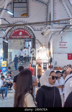 Der große Basar in Istanbul Türkei Stockfoto