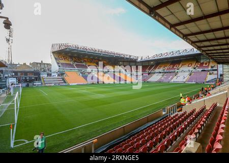 Bradford, Großbritannien. September 2023 26. Allgemeiner Blick ins Stadion während des Bradford City AFC gegen Middlesbrough FC Carabao Cup, 3. Runde im University of Bradford Stadium, Bradford, Großbritannien am 26. September 2023 Credit: Every Second Media/Alamy Live News Stockfoto