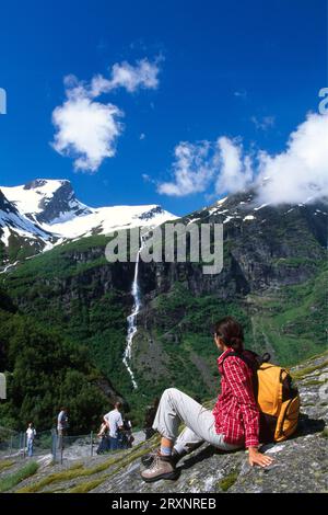 Nationalpark Jostedalsbreen, Norwegen Stockfoto