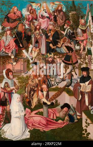 Der Baum von Jesse, Geertgen tot Sint Jans (Kreis von), um 1500 Stockfoto