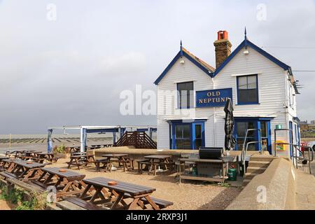 Old Neptune Pub, Marine Terrace, Island Wall, Whitstable, Kent, England, Großbritannien, Großbritannien, Europa Stockfoto