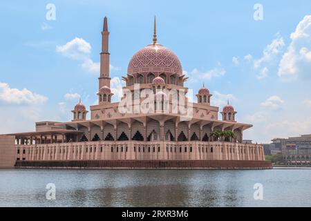 Masjid Putra am Dataran Putra in Putrajaya, malaysia Stockfoto