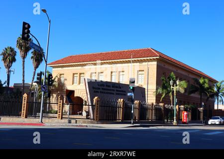 Los Angeles Fire Department Museum Fire Station 27 at 1355 N, Cahuenga Blvd, Los Angeles, Kalifornien Stockfoto