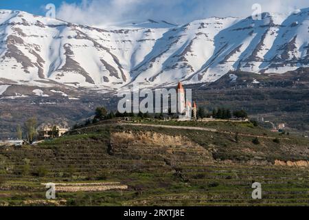 Die Landschaft des libanon Stockfoto