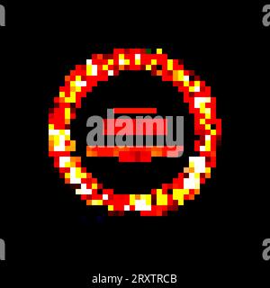 Make-up-Spiegel mit gold Leuchten isoliert. Vektor quadratischen und runden Rahmen Abbildung Stock Vektor