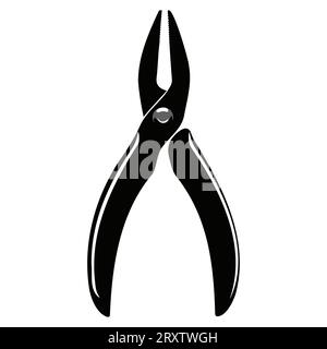 Vektordarstellung einer Zange Stock Vektor