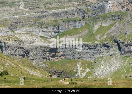 Nationalpark Ordesa, pyrenäen, spanien Stockfoto