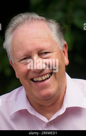 Porträt eines männlichen Senior - John Gollop Stockfoto