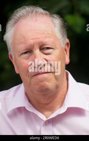 Porträt eines männlichen Senior - John Gollop Stockfoto