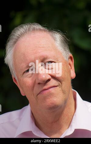 Porträt eines männlichen Senior - John Gollop Stockfoto