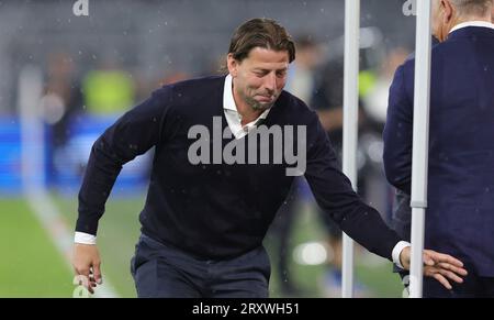 firo: 12/2023 Fußball, Fußball, Saison 2023/2024 Männer-Nationalmannschaft Deutschland Freundschaftsspiel: Deutschland - Frankreich Roman Weidenfeller, Halbfigur Stockfoto