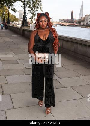 Channique Sterling-Brown besuchte die Inside Soap Awards 2023 in Salsa! In London Stockfoto