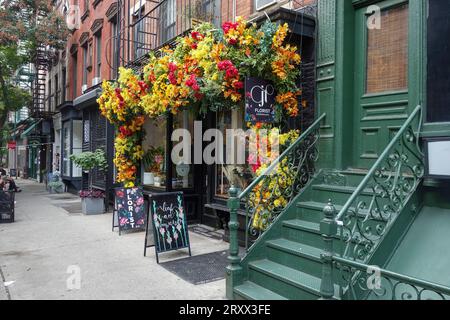 Julia Testa Blumenladen in Soho, Manhattan, New York, USA Stockfoto