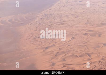 Luftaufnahme der Namib-Wüste Stockfoto
