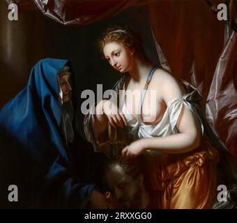 Philip van Dijk – Judith mit dem Kopf des Holofernes Stockfoto