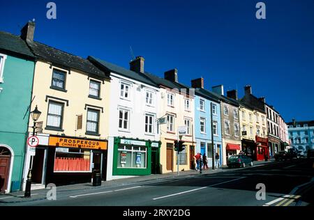 Häuserzeile, Cahir, County Tipperary, Irland, Häuserzeile, Cahir, County Tipperary, Irland Stockfoto