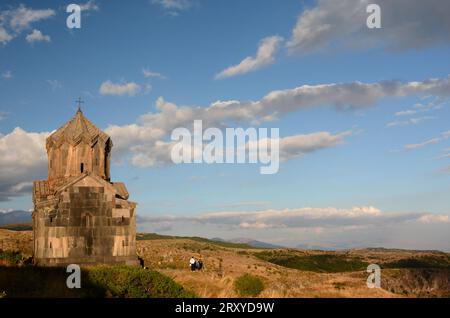 Vahramashen Church, in der Nähe der Festung Amberd. Byurakan. Provinz Aragatsotn. Armenien Stockfoto