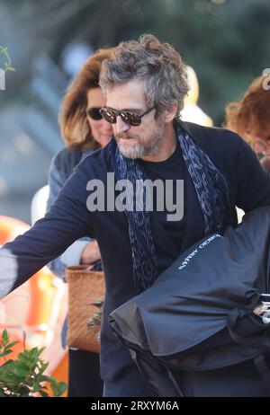 VENEDIG, ITALIEN - 8. SEPTEMBER: Guillaume Canet trifft am 8. SEPTEMBER 2023 beim 80. Filmfestival in Venedig 2023 ein Stockfoto