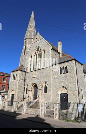 Mettyear's Day Spa Salon and Cafe (ehemalige Kirche), High Street, Herne Bay, Kent, England, Großbritannien, Großbritannien, Großbritannien, Europa Stockfoto