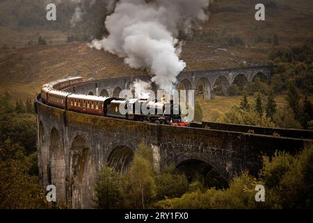 Glenfinnan Viadukt Stockfoto