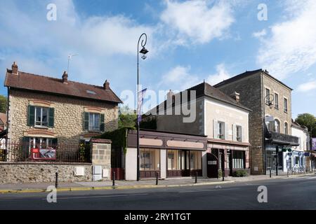 Auberge Ravoux, bekannt als das Haus von Van Gogh in Auvers-sur-Oise. Vincent van Gogh starb hier 1890 Stockfoto