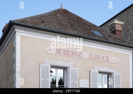 Auberge Ravoux, bekannt als das Haus von Van Gogh in Auvers-sur-Oise. Vincent van Gogh starb hier 1890 Stockfoto