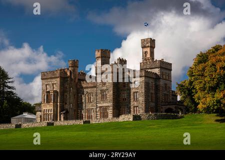 Lews Castle in Stornoway auf der Isle of Lewis, Schottland, Vereinigtes Königreich Stockfoto