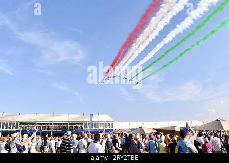 Rom, Italien. September 2023 28. Rom Italien. 28. September 2023, Eröffnungszeremonie während des Ryder Cup 2023 im Marco Simone Golf & Country Club am 28. September 2023 in Rom. Quelle: Unabhängige Fotoagentur/Alamy Live News Stockfoto