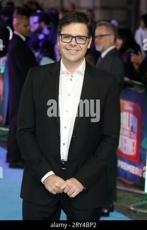 London, Großbritannien. November 2018 25. Phil Johnston nimmt an der europäischen Premiere von „Ralph Breaks the Internet“ auf der Curzon Mayfair in London Teil. (Foto: Fred Duval/SOPA Images/SIPA USA) Credit: SIPA USA/Alamy Live News Stockfoto