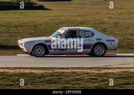 Die SAES-Langstrecken-Rennserie hier auf dem Aldo Scribante Raceway Stockfoto