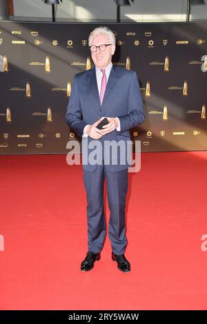 Theo Koll bei der Verleihung des Deutschen Fernsehpreises in Köln 28.09. 2023 *** Theo Koll bei der Verleihung des Deutschen Fernsehpreises in Köln 28 09 2023 Credit: Imago/Alamy Live News Stockfoto