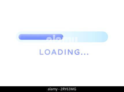 Modernes 3D-Ladeverfahren, großartiges Design für jeden Zweck. Vektorillustration Stock Vektor