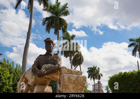 Omar Torrijos (Präsident von Panama) Monument in Havanna City.Aven Stockfoto