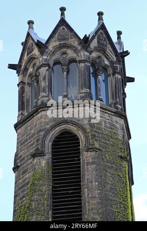 Reformierter evangelisch-kirchlicher Tempelturm Sternkirchen in Hannover Stockfoto