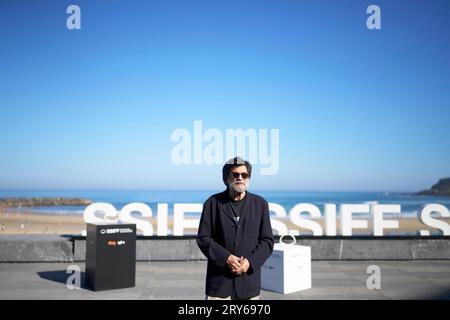 Donostia/San Sebastian. Spanien. 20230929 besuchte Victor Erice Cerrar los ojos und Donostia Award Photocall während des 71. San Sebastian International Film Festival im Kursaal Palace am 29. September 2023 in Donostia/San Sebastian, Spanien Stockfoto