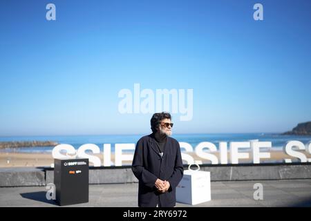 Donostia/San Sebastian. Spanien. 20230929 besuchte Victor Erice Cerrar los ojos und Donostia Award Photocall während des 71. San Sebastian International Film Festival im Kursaal Palace am 29. September 2023 in Donostia/San Sebastian, Spanien Stockfoto