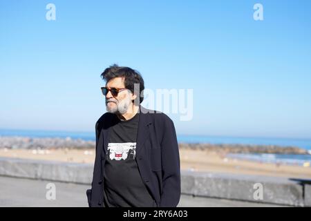 29. September 2023, Madrid, Spanien: Victor Erice besuchte Cerrar los ojos und Donostia Award Photocall während des 71. Internationalen Filmfestivals von San Sebastian im Kursaal Palace am 29. September 2023 in Donostia/San Sebastian, Spanien (Credit Image: © Jack Abuin/ZUMA Press Wire) REDAKTIONELLER GEBRAUCH! Nicht für kommerzielle ZWECKE! Stockfoto