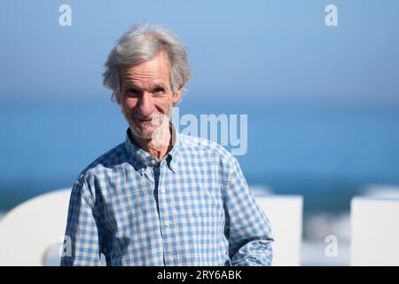 29. September 2023, Madrid, Spanien: Mario Pardo besuchte „Cerrar los ojos“ und Donostia Award Photocall während des 71. Internationalen Filmfestivals von San Sebastian im Kursaal Palace am 29. September 2023 in Donostia/San Sebastian, Spanien (Credit Image: © Jack Abuin/ZUMA Press Wire) REDAKTIONELLER GEBRAUCH! Nicht für kommerzielle ZWECKE! Stockfoto