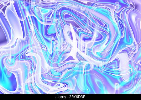 Das dynamische Spektrum künstlerischer Kreativität zu erforschen abstrakte mehrfarbige Farbe Hintergrund Acryltextur mit Marmormustertapete, die Schmerzen mischt Stockfoto