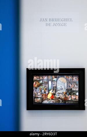DEN BOSCH - das Noordbrabants Museum zeigt in der Ausstellung Brueghel: Das Familientreffen etwa achtzig Werke von fünf Generationen der Brueghel-Malerfamilie. Museen und Sammler aus dem in- und Ausland haben Werke verliehen, um diese Ausstellung zu ermöglichen. ANP ROB ENGELAAR niederlande aus - belgien aus Stockfoto