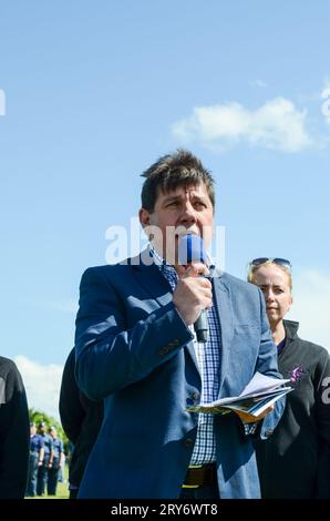 Stephen Metcalfe MP, der seit 2010 Parlamentsabgeordneter für South Basildon und East Thurrock ist. Konservatives Parlamentsmitglied spricht auf der AFD-Veranstaltung Stockfoto