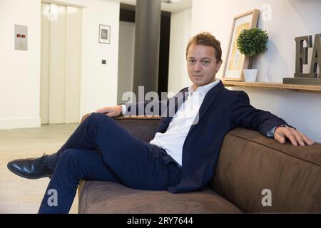 MAEL DE CALAN FRANZÖSISCHER POLITIKER Stockfoto